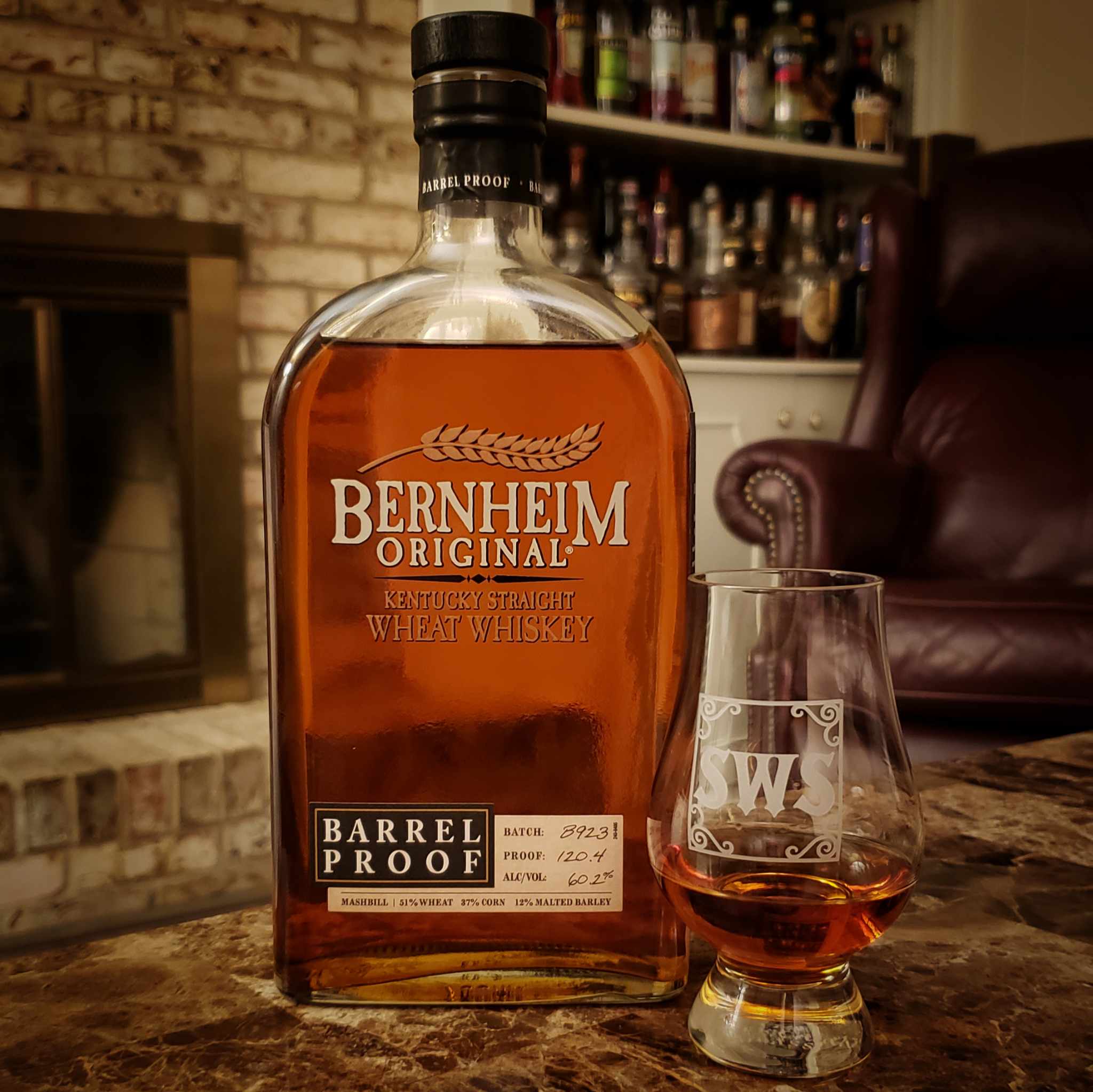 Bernheim Barrel Proof Batch B923 Review Secret Whiskey Society