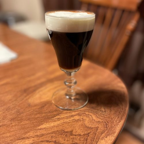 Irish Espresso - Irish Coffee Cocktail Recipe - Tullamore D.E.W.