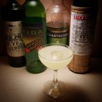 Pablano Last Word Cocktail Recipe - Ancho Reyes Pablano - Vida Mezcal - Green Chartreuse - Luxardo Maraschino