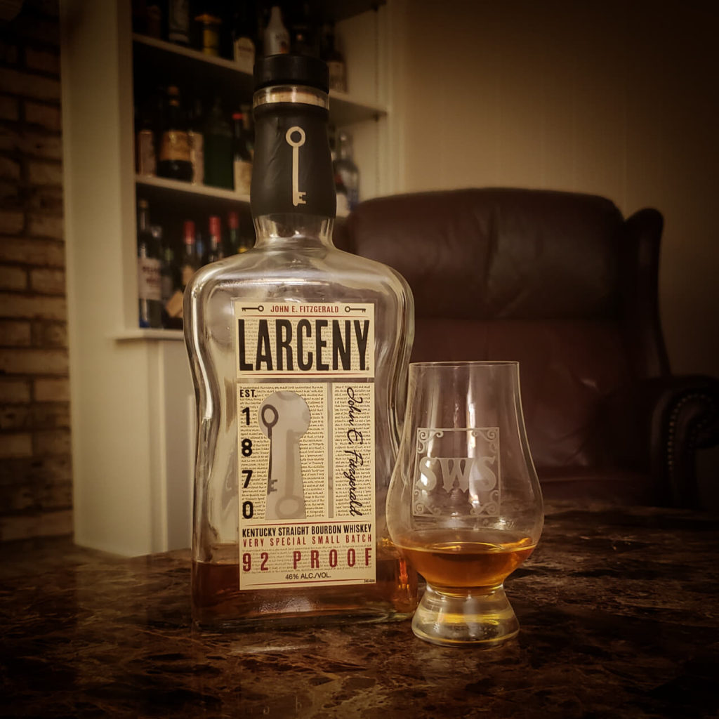 Larceny Very Special Small Batch Bourbon Review