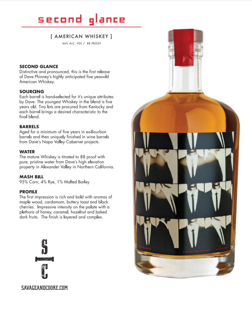 Second Glance American Whiskey Review - Official Fact Sheet