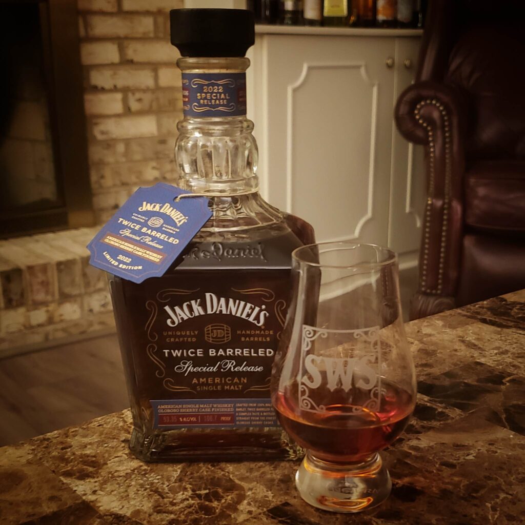 Jack Daniels Twice Barreled - 2022 Limited Special Release - Finished in Oloroso Sherry Casks