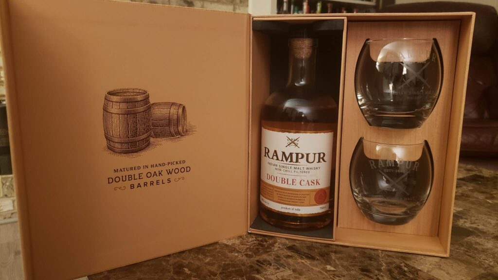 Rampur Double Cask Review - Indian Single Malt - Celebration Pack - Secret Whiskey Society