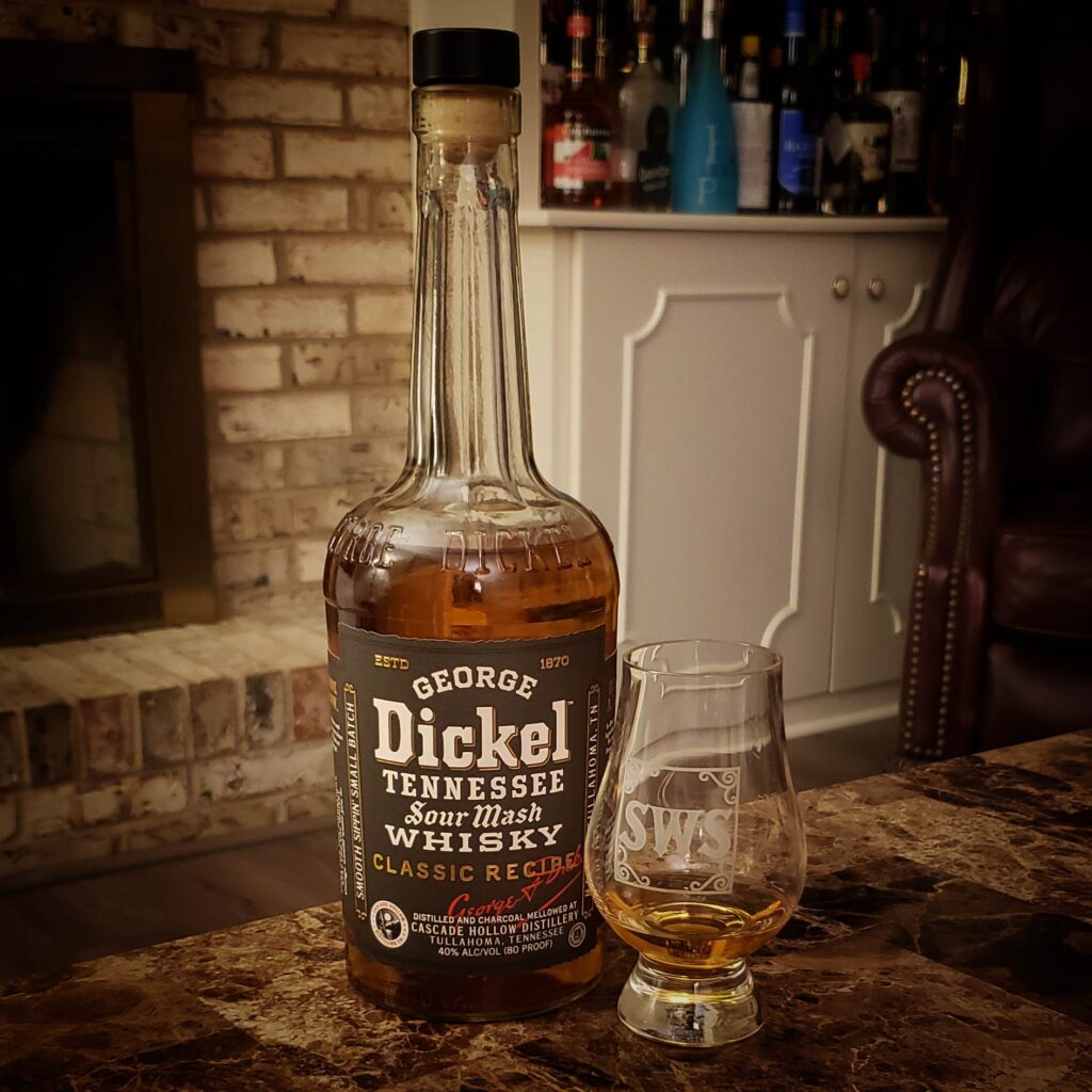 George Dickel Classic Recipe Review - Smooth Sippin Small Batch - Sour Mash Whisky - Secret Whiskey Society - Featured Square