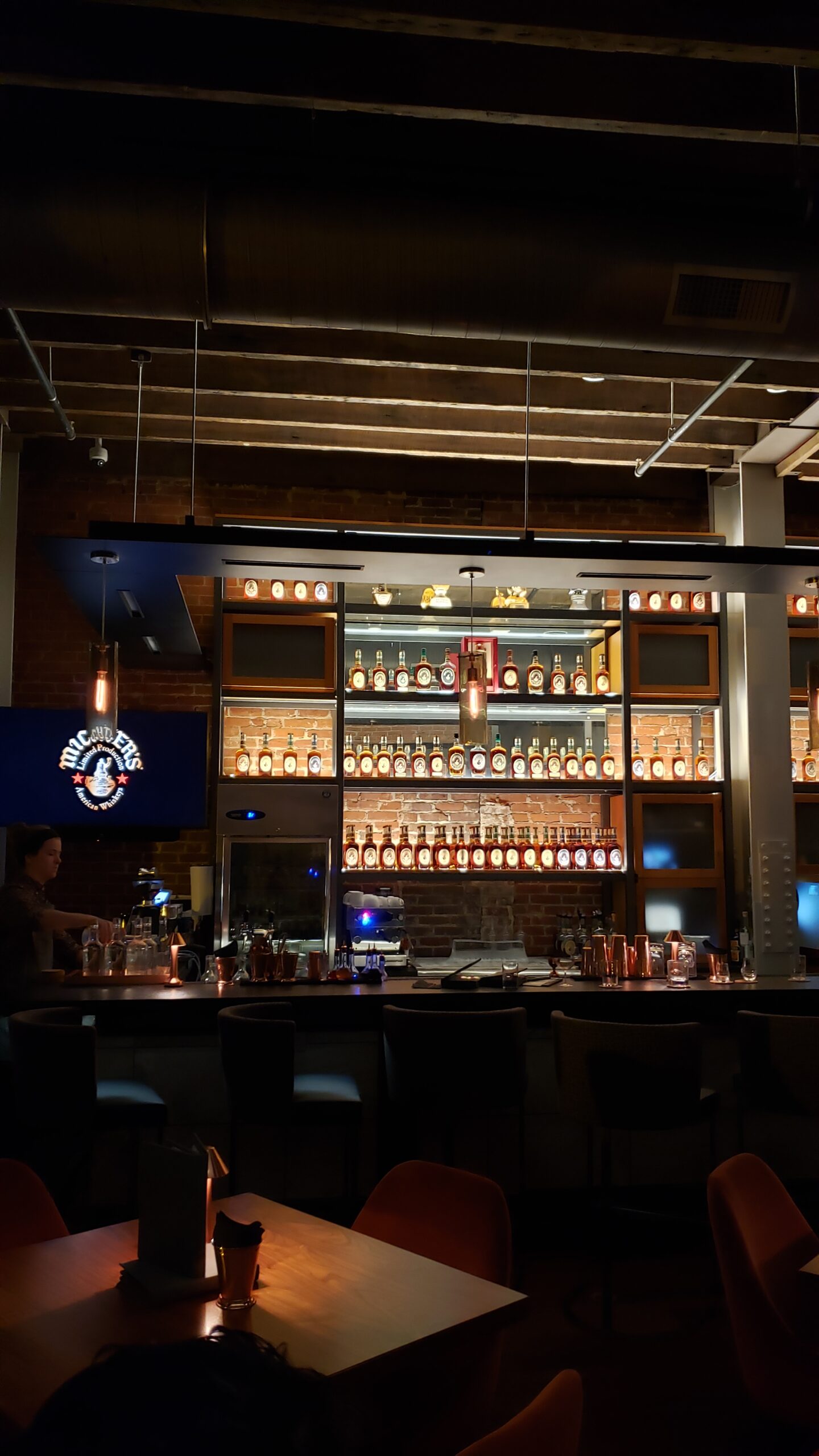 Kentucky Bourbon Trail - Michters Bar At Fort Nelson - Bar and Seating