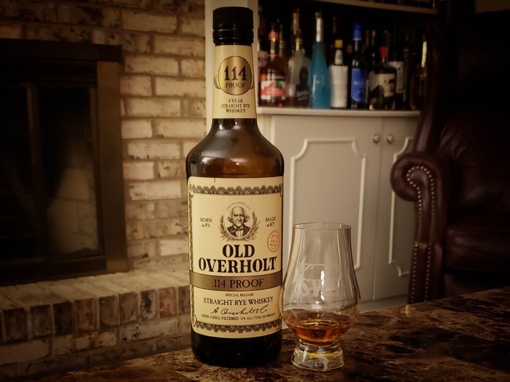 Old Overholt 114 Proof Straight Rye Whiskey Review - Secret Whiskey Society - Featured