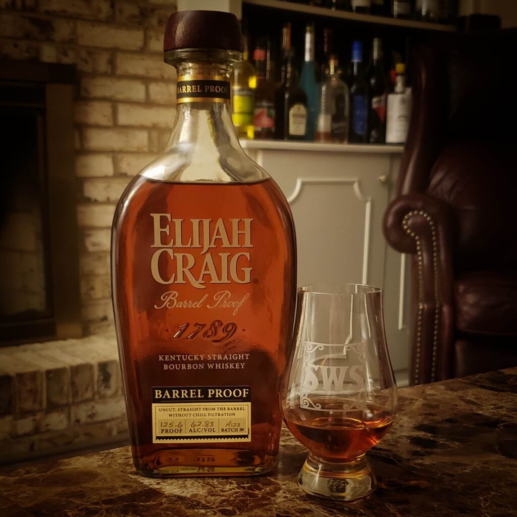 Elijah Craig Barrel Proof Review - Batch A123 - Secret Whiskey Society - Featured Square