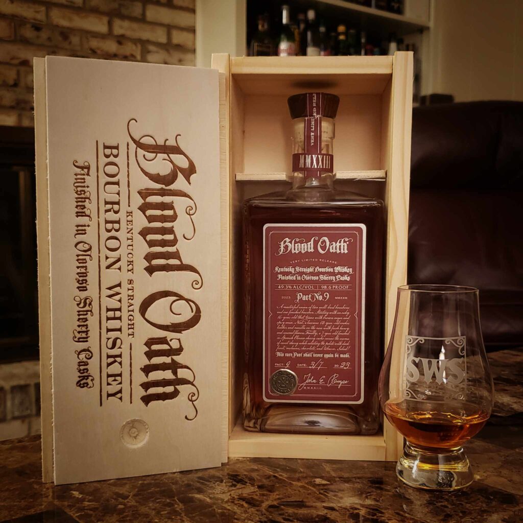 Blood Oath Pact 9 Review - Secret Whiskey Society - Featured Square