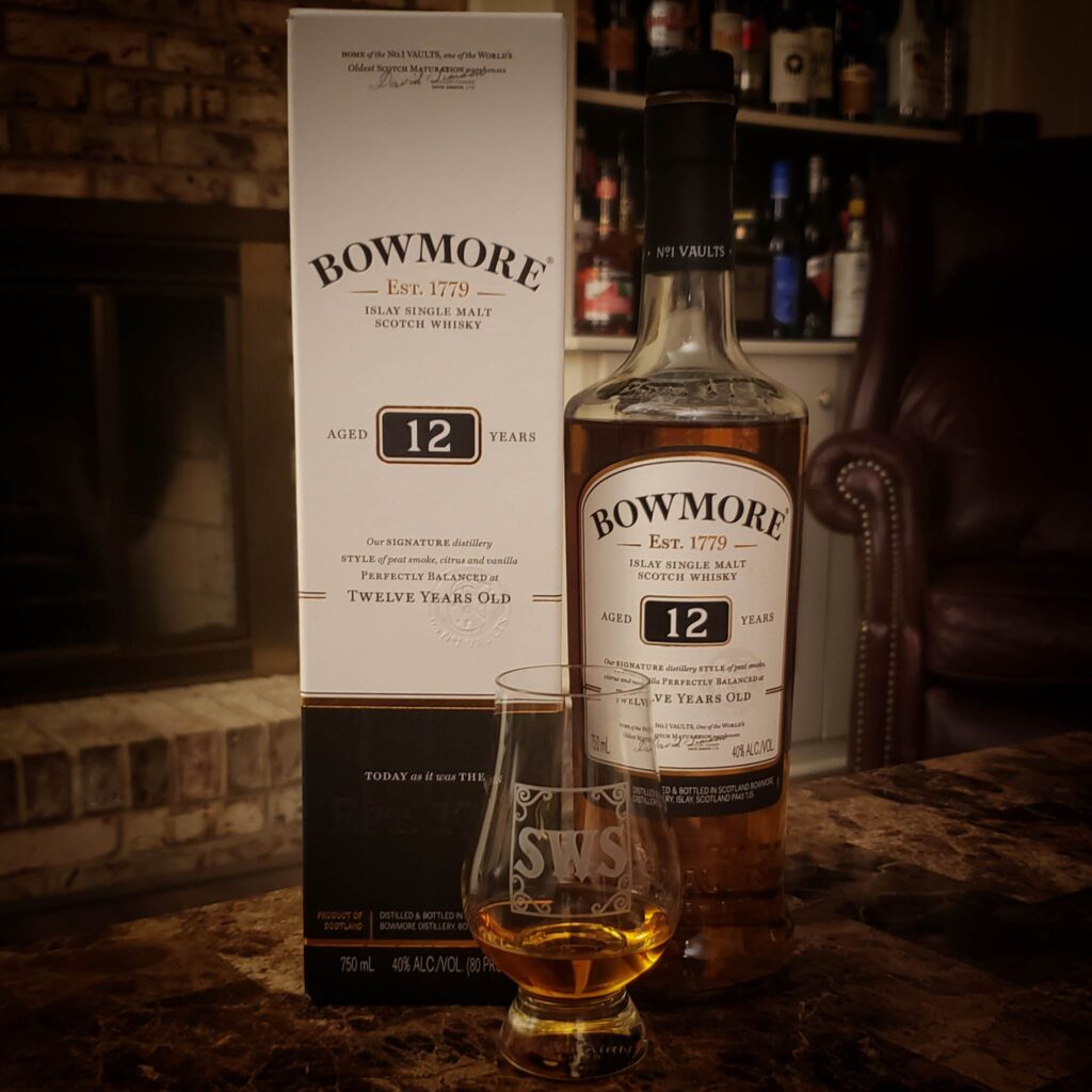 Bowmore 12 Review - Single Malt Scotch Whisky - Secret Whiskey Society - Featured Square