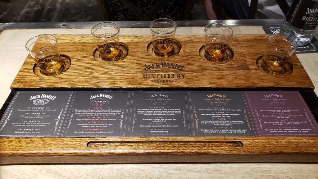 Jack Daniels Distillery Tour and Tasting - 5 Samples