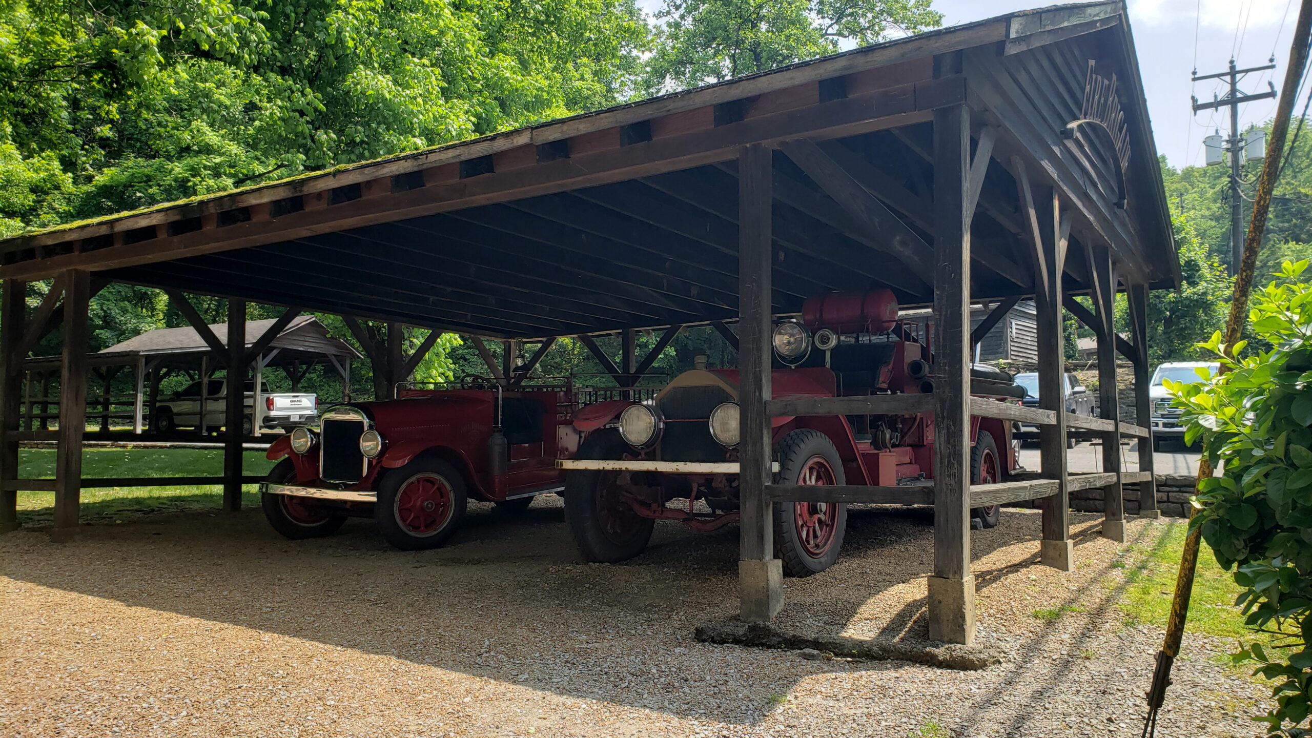 Jack Daniels Distillery Tour - Fire Engines