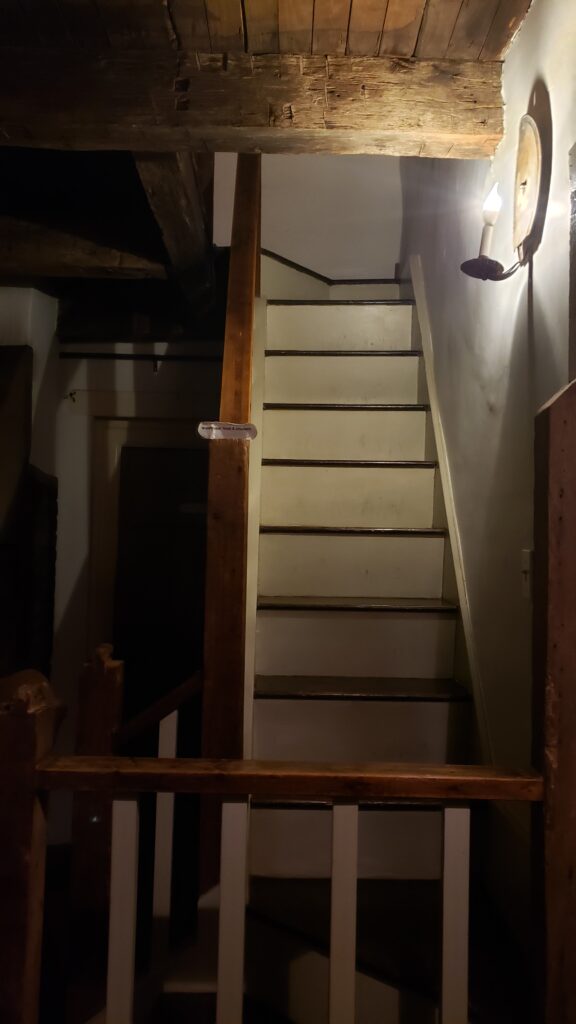 Kentucky Bourbon Trail 2023 - Bardstown Air BnB - Old Coppersmith House - Tiny Stairs