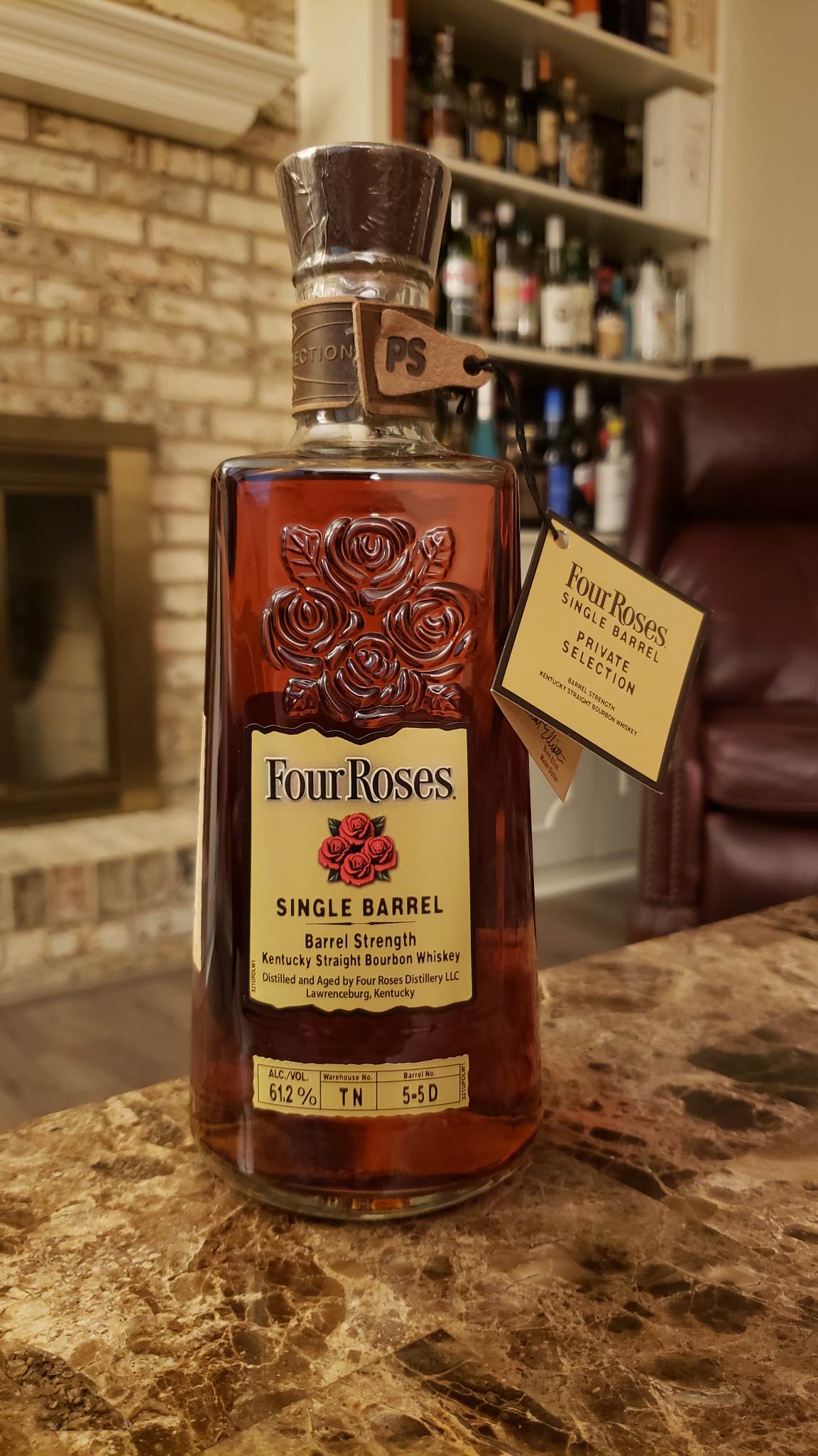 Kentucky Bourbon Trail 2023 - Four Roses Bottling Facility - Single Barrel OBSK - Front Label