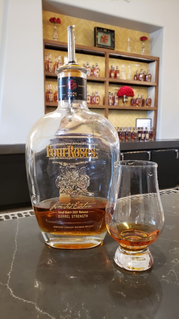 Kentucky Bourbon Trail 2023 - Four Roses Distillery Tour - Four Roses Limited Edition - Small Batch 2021 Release - Barrel Strength
