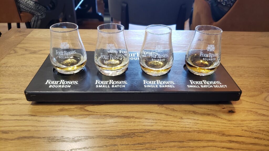 Kentucky Bourbon Trail 2023 - Four Roses Distillery Tour - Whiskey Tasting