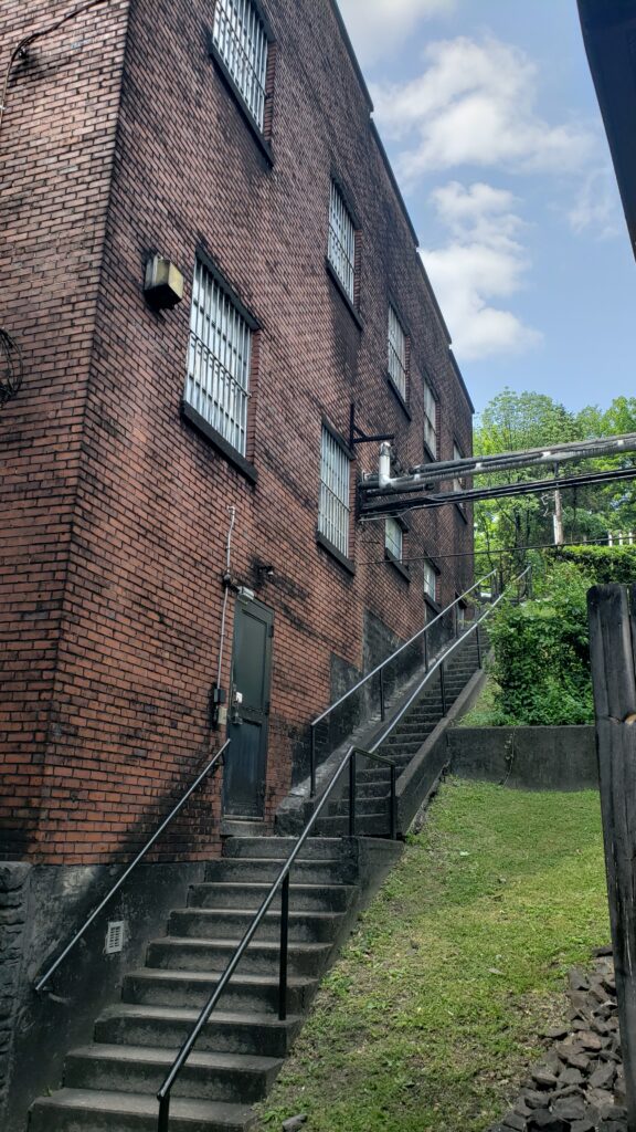 Kentucky Bourbon Trail 2023 - Jack Daniels Distillery Tour - Mold Creep on Buildings