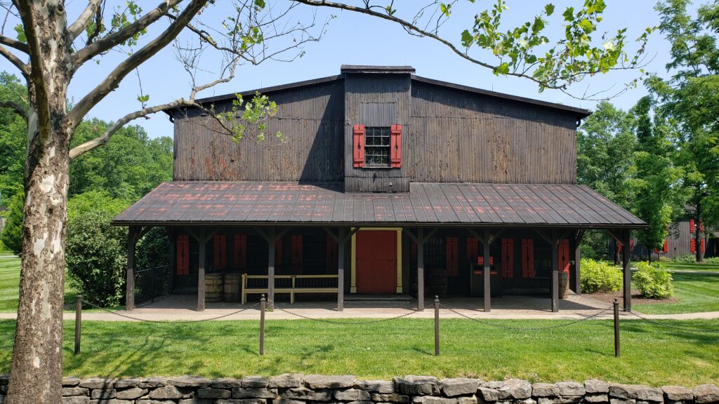 Kentucky Bourbon Trail 2023 - Makers Mark Distillery Tour - Old Barn Building