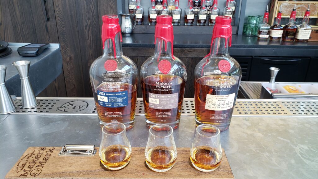 Kentucky Bourbon Trail 2023 - Makers Mark - Whiskey Tasting