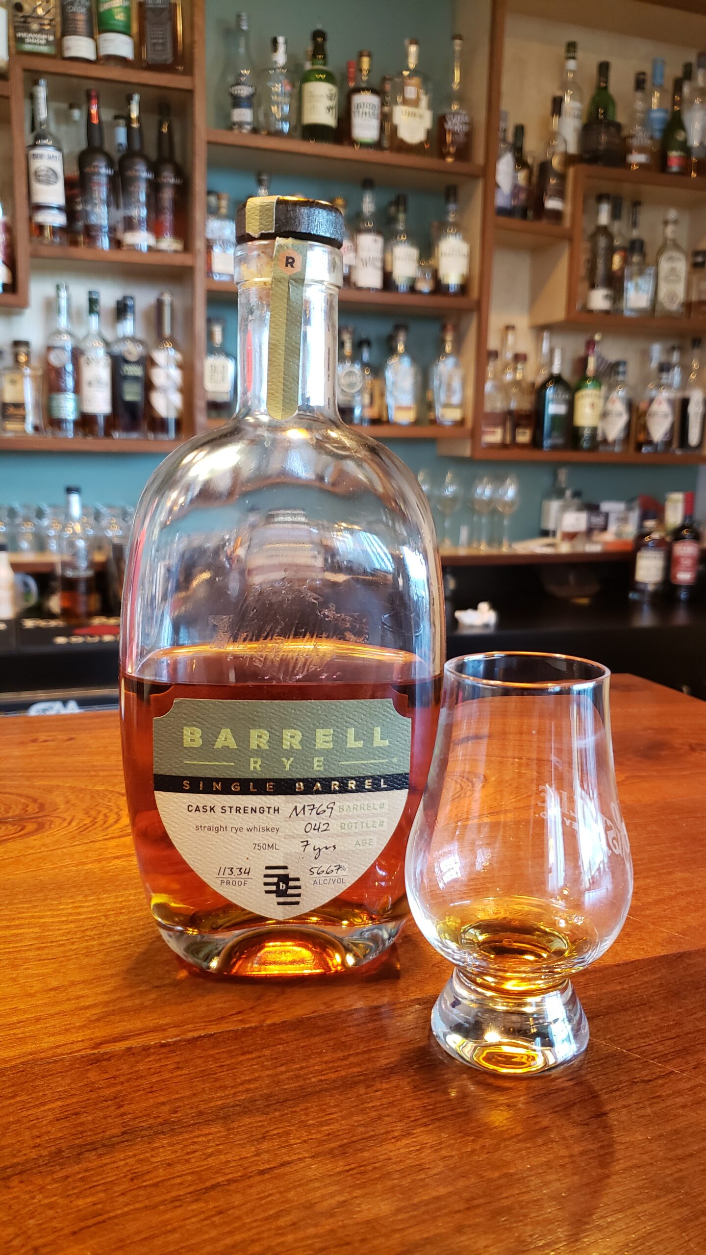 Kentucky Bourbon Trail 2023 - Waterfront Wine and Spirits - Barrell Rye - Single Barrel