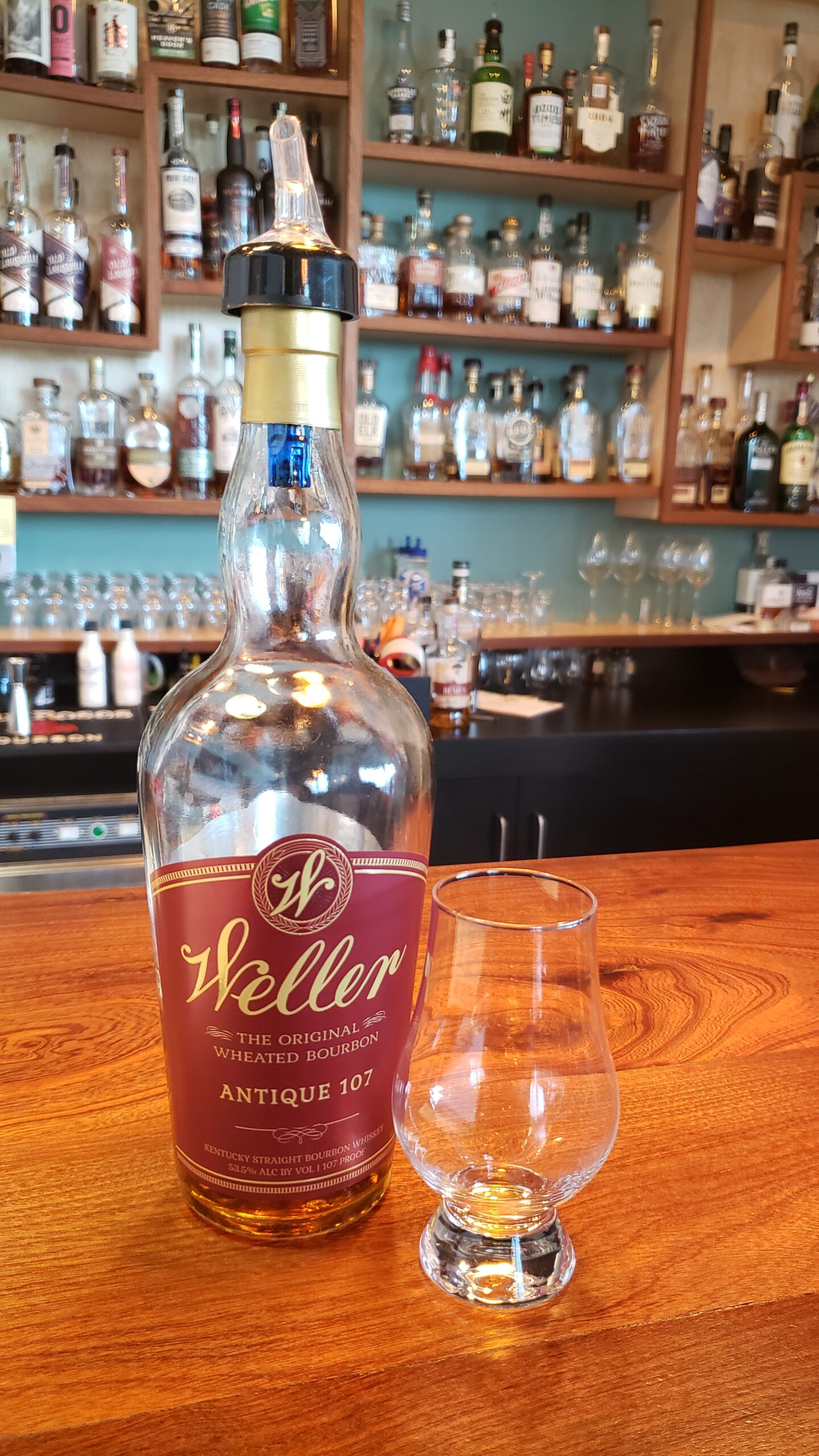 Kentucky Bourbon Trail 2023 - Waterfront Wine and Spirits - Weller Antique 107