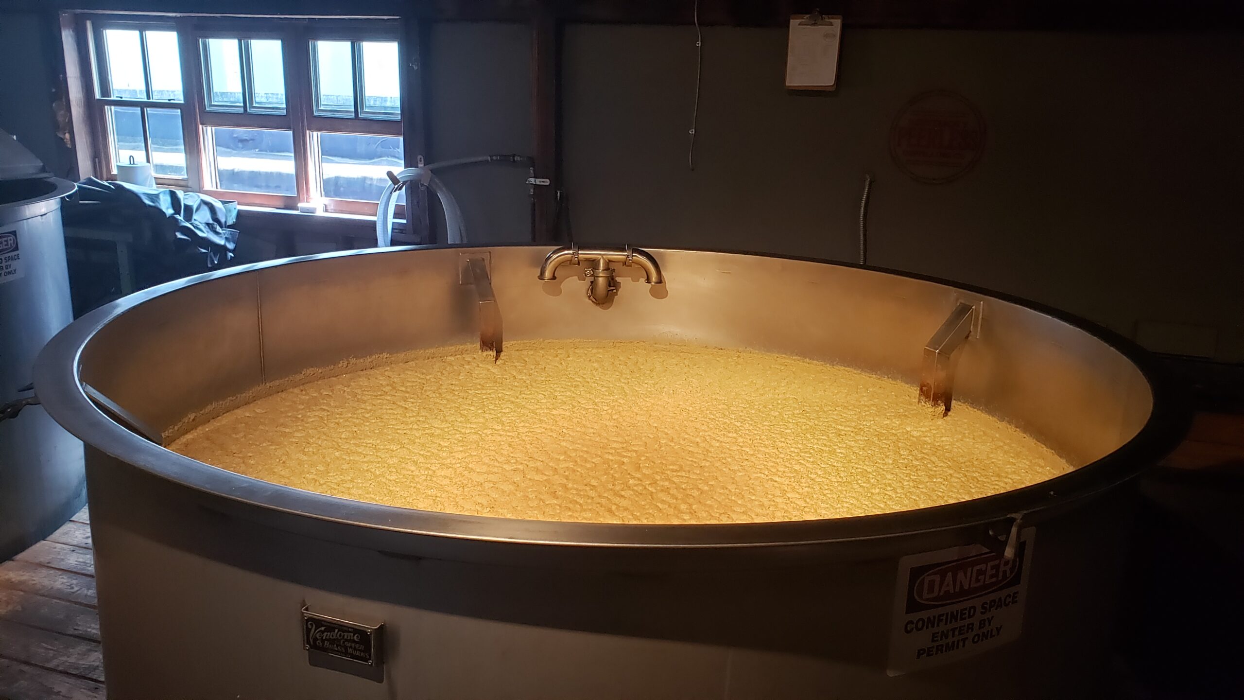 Kentucky Peerless Distillery Tour - Fermentation Vats