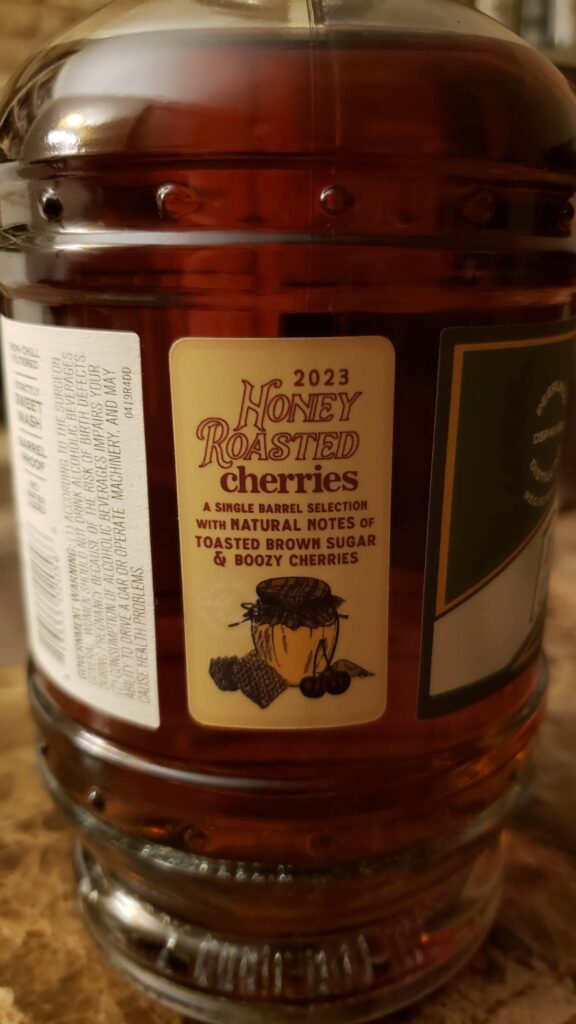 Peerless Rye Single Barrel Review - 2023 Distillers Selection Honey Roasted Cherries - Secret Whiskey Society