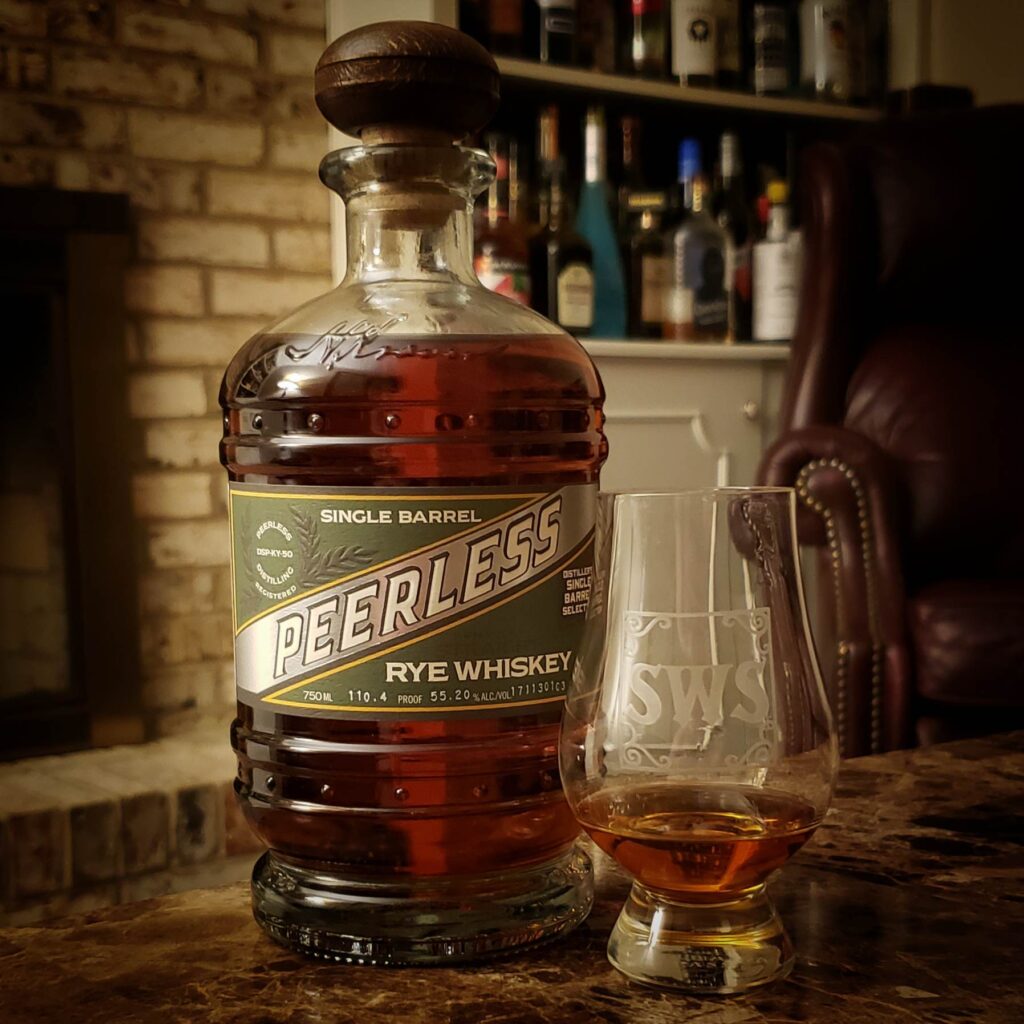 Peerless Rye Single Barrel Review - 2023 Distillers Selection - Honey Roasted Cherries - Secret Whiskey Society - Featured Square