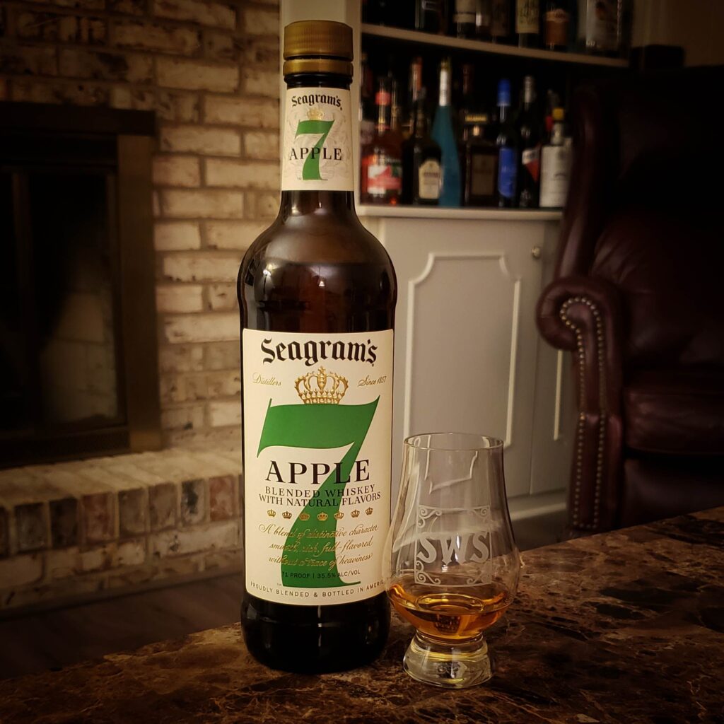 Seagrams 7 Apple Whiskey Review - Secret Whiskey Society - Featured Square