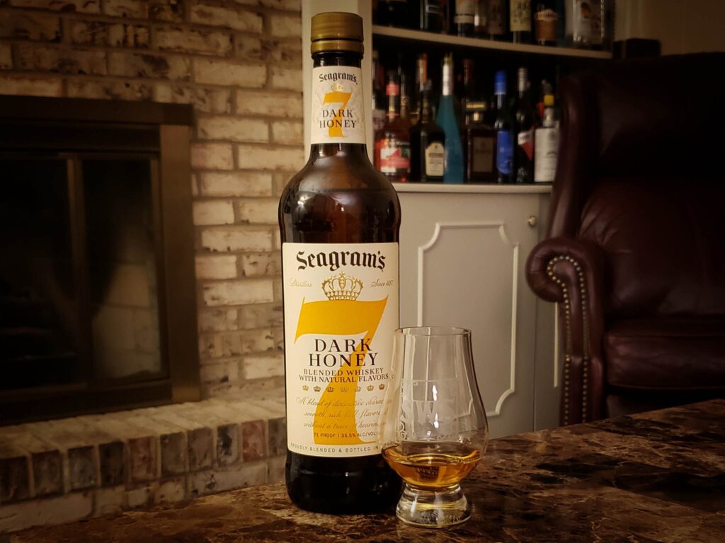 Seagrams 7 Dark Honey Review - Secret Whiskey Society - Featured