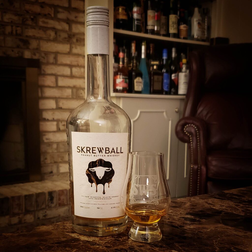 Skrewball Peanut Butter Whiskey Review - Secret Whiskey Society - Featured Square