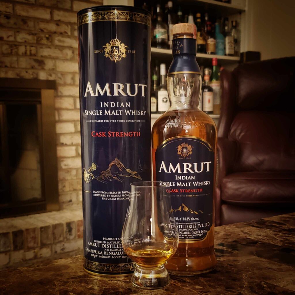 Amrut Cask Strength Review - Indian Single Malt Whisky - Secret Whiskey Society - Featured Square