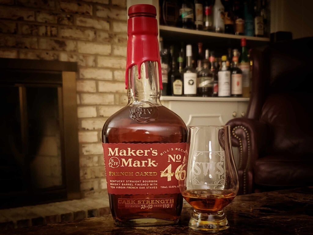 Makers Mark 46 Cask Strength Review - Batch 23-02 - French Oaked - Featured