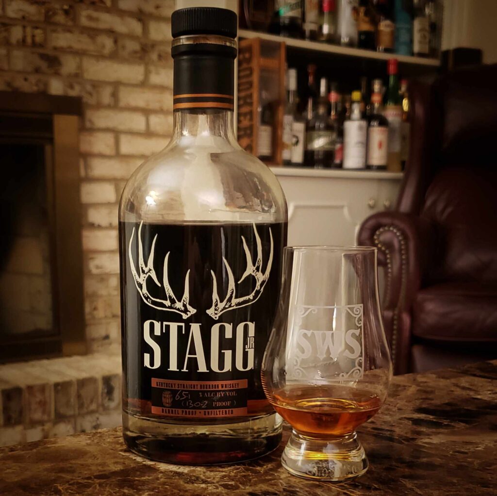 Stagg Jr Review - Barrel Proof Bourbon - Secret Whiskey Society - Featured Square