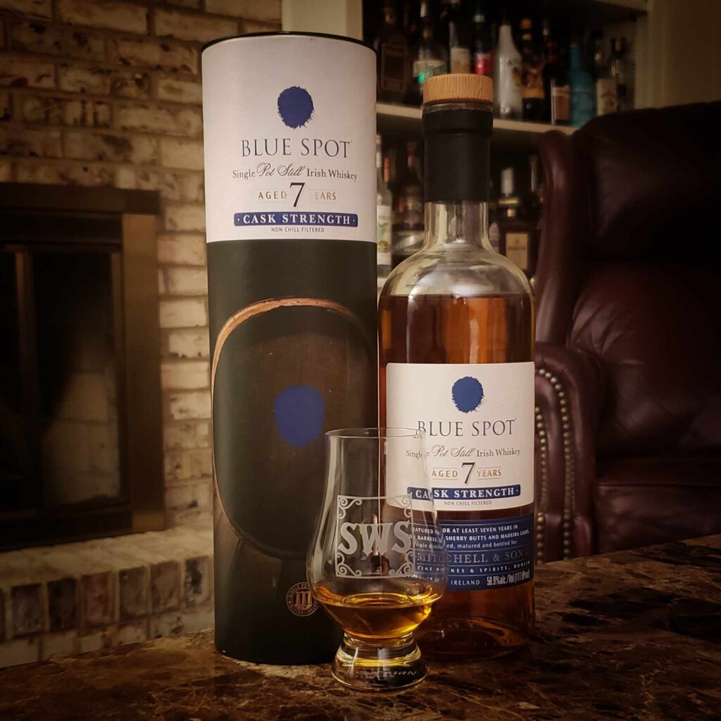 Blue Spot Irish Whiskey Review - Aged 7 Years - Secret Whiskey Society - Featured Square