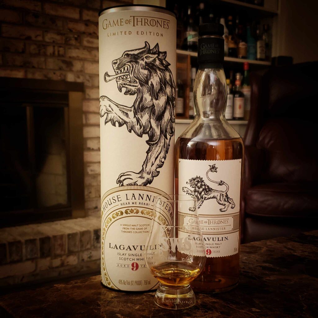 Lagavulin Game of Thrones Review - 9 Year House Lannister - Secret Whiskey Society - Featured Square