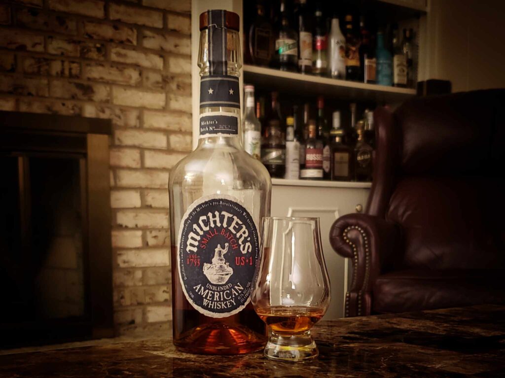 Michters US 1 Unblended American Whiskey Review - Secret Whiskey Society - Featured