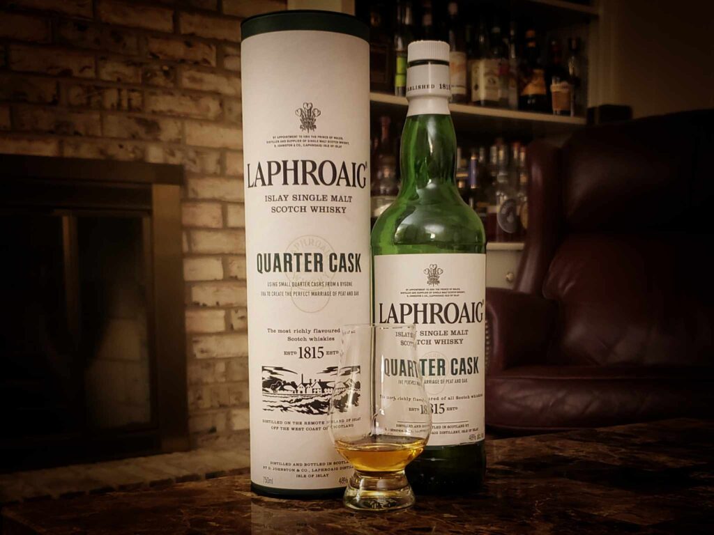 Laphroaig Quarter Cask Review - Secret Whiskey Society - Featured