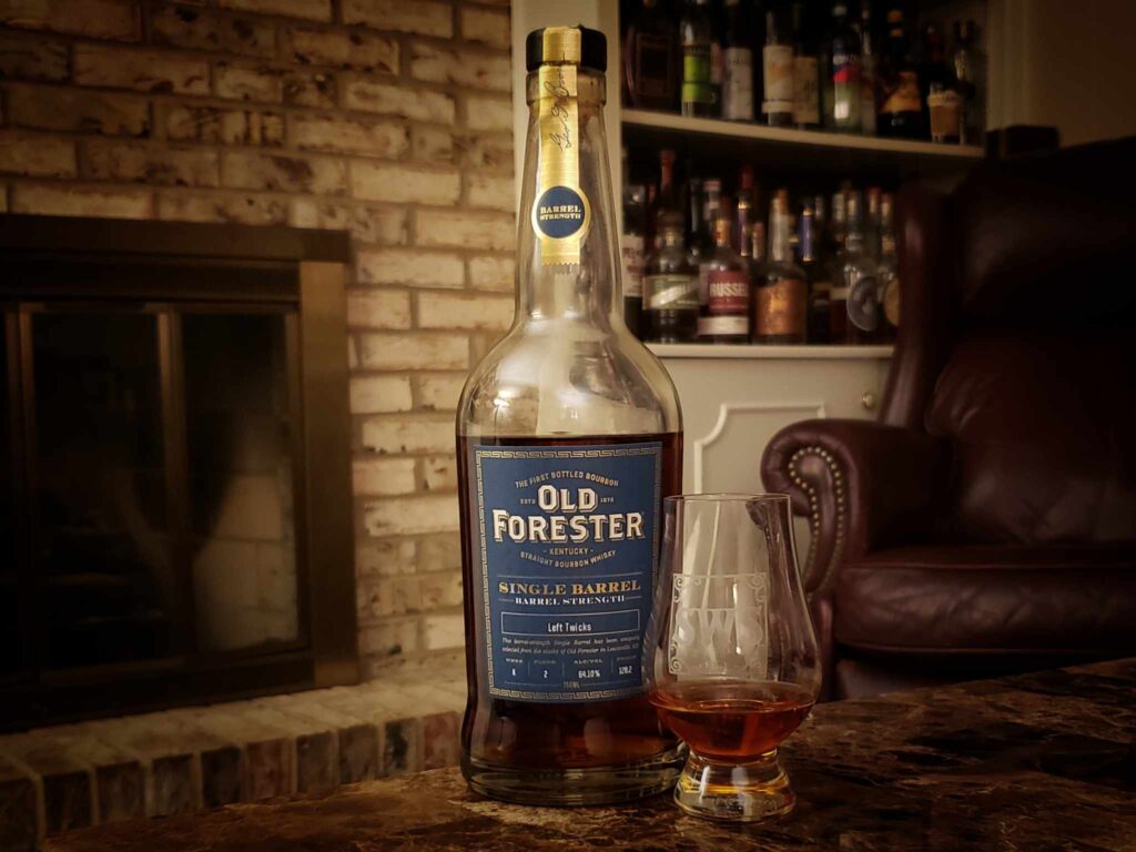 Old Forester Single Barrel Barrel Strength Review - Secret Whiskey Society - Featured
