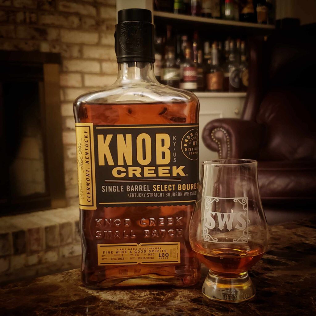 Knob Creek Single Barrel Select Bourbon Review - Secret Whiskey Society - Featured Square