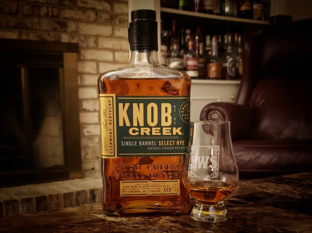 Knob Creek Single Barrel Select Rye Review - Secret Whiskey Society - Featured