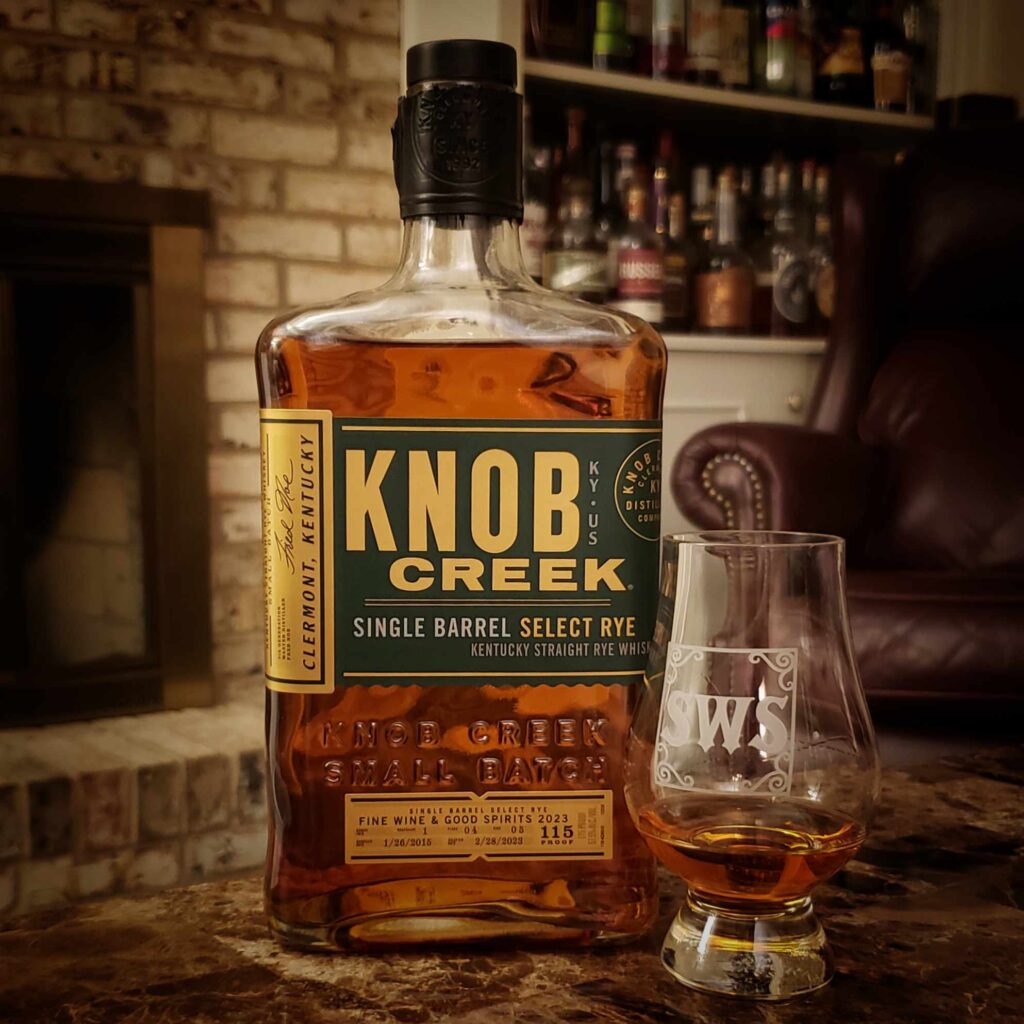 Knob Creek Single Barrel Select Rye Review - Secret Whiskey Society - Featured Square