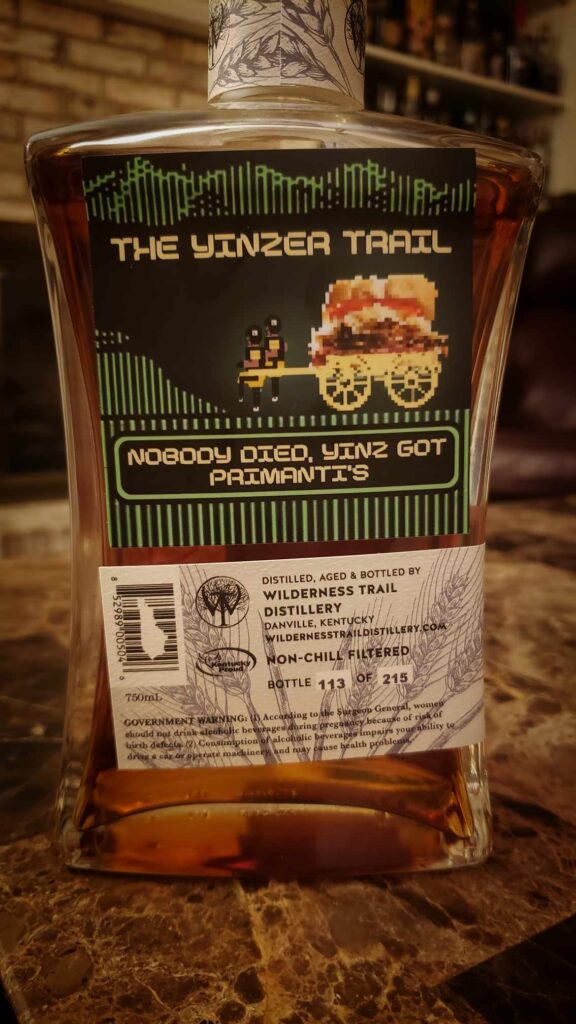 Wilderness Trail Single Barrel Bourbon Review - Secret Whiskey Society - Pittsburgh Whiskey Friends Barrel Selection