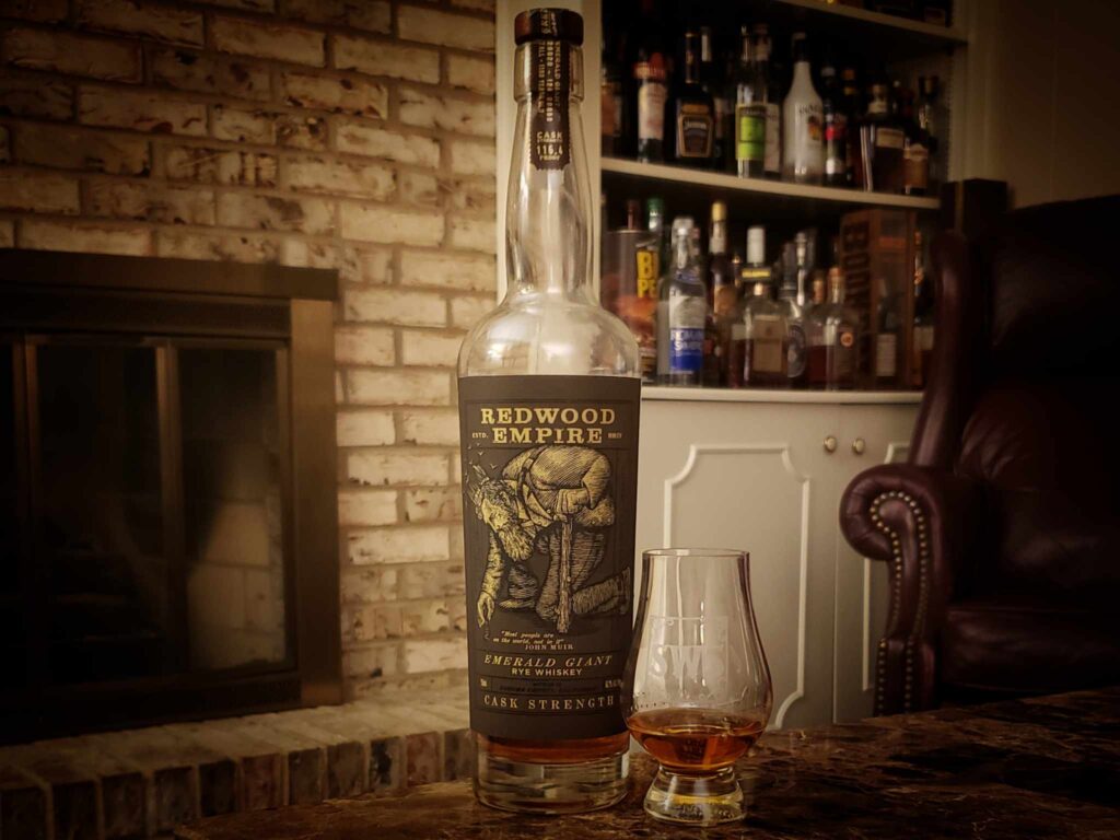 Redwood Empire Emerald Giant Cask Strength Rye Review - Secret Whiskey Society - Featured
