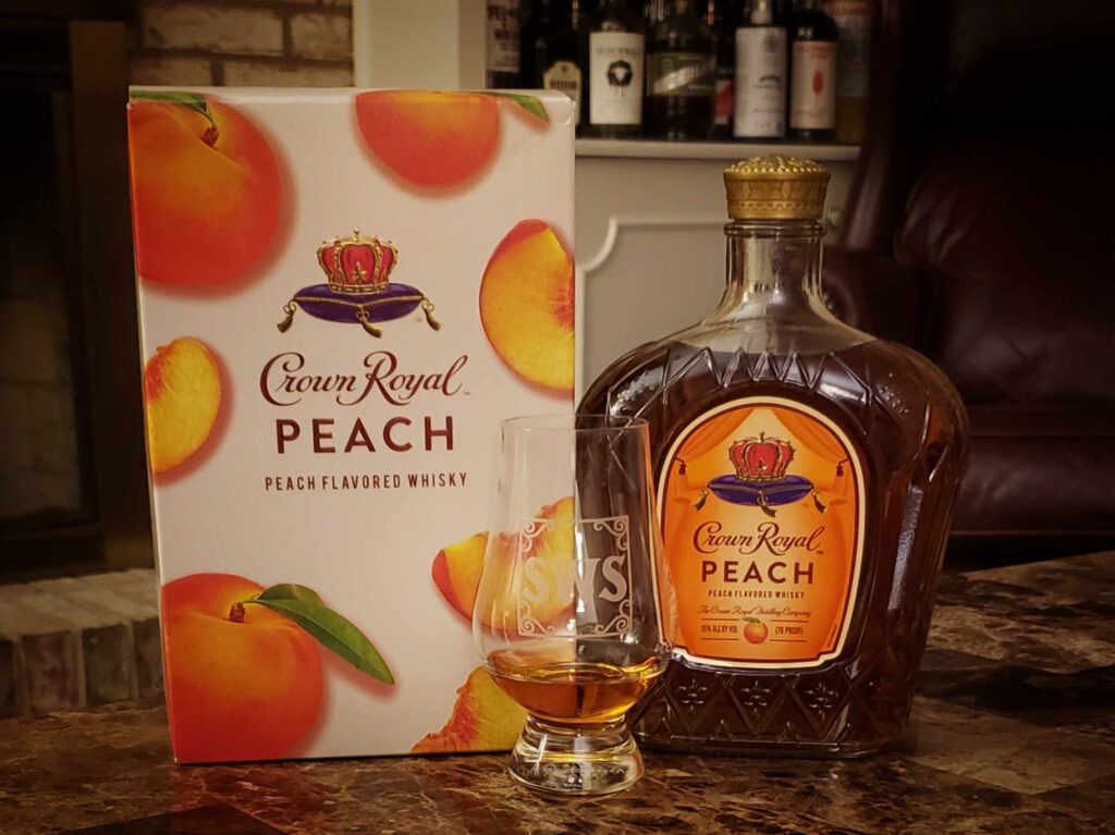 Crown Royal Peach Whisky Review - Secret Whiskey Society - Featured