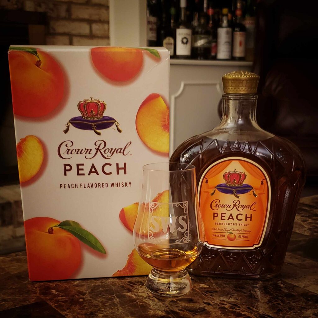 Crown Royal Peach Whisky Review - Secret Whiskey Society - Featured Square