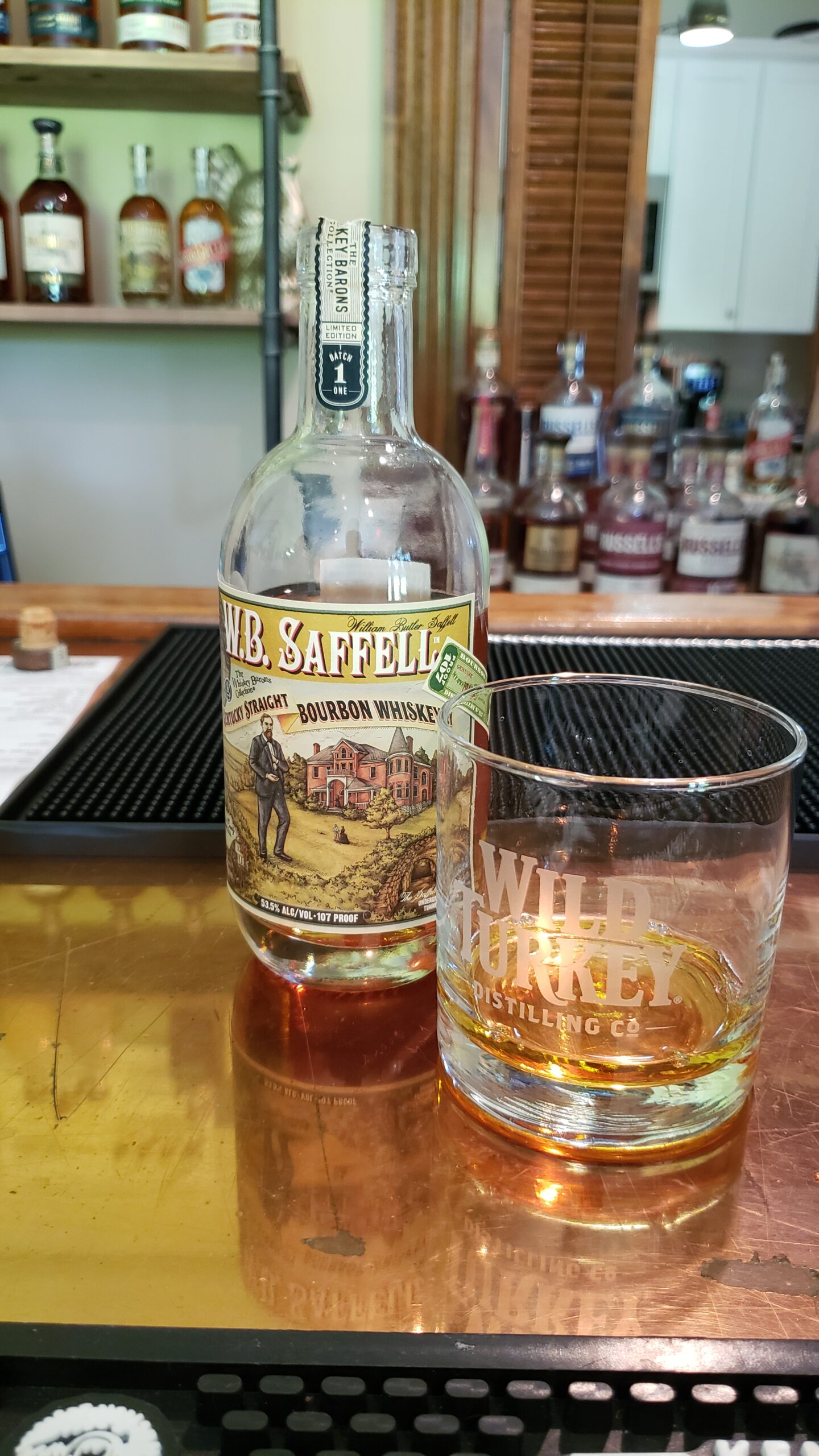Kentucky Bourbon Trail 2023 - Wild Turkey - Whiskey Tastings - W B Saffell