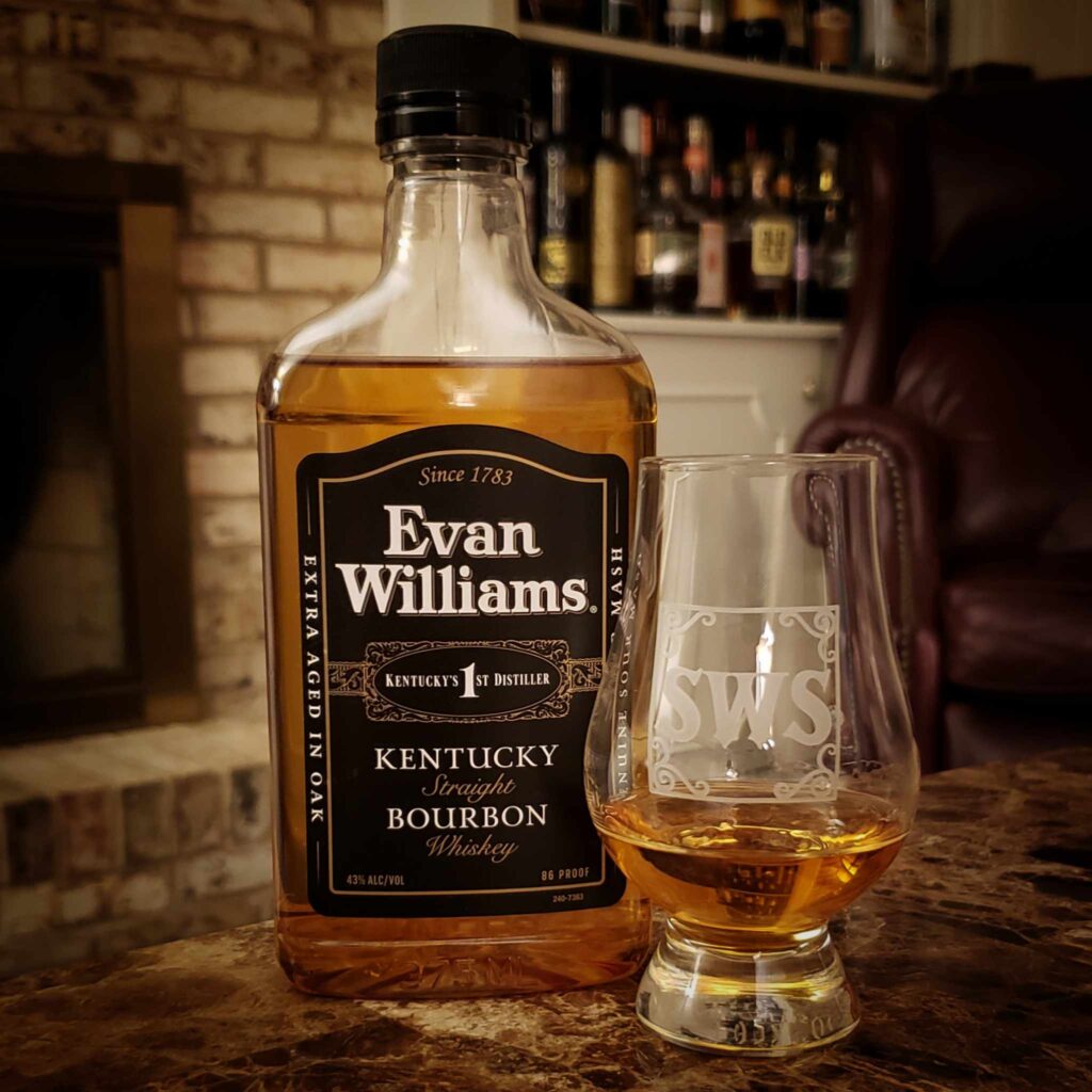 Evan Williams Kentucky Straight Bourbon Whiskey - Secret Whiskey Society - Featured Square