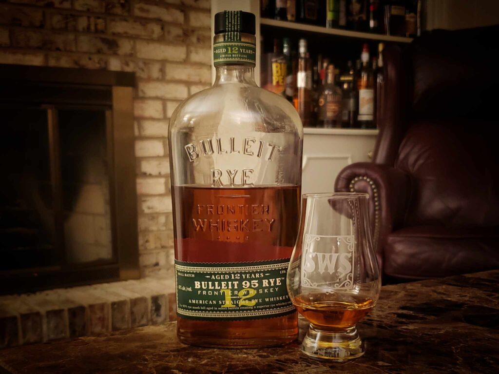 Bulleit 12 Year Rye - 95 Frontier Rye Whiskey - Secret Whiskey Society - Featured