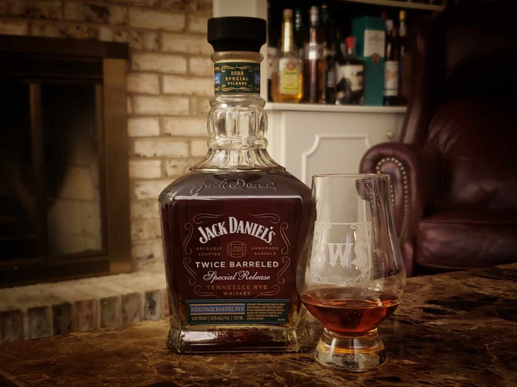 Jack Daniels Heritage Rye Review - 2023 Special Release Twice Barreled - Secret Whiskey Society - Featured