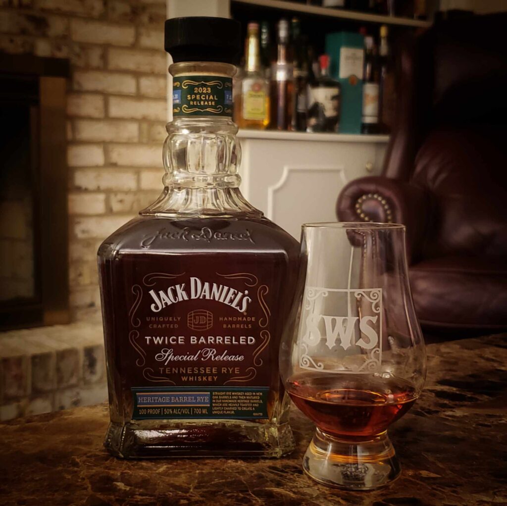 Jack Daniels Heritage Rye Review - 2023 Special Release Twice Barreled - Secret Whiskey Society - Featured Square